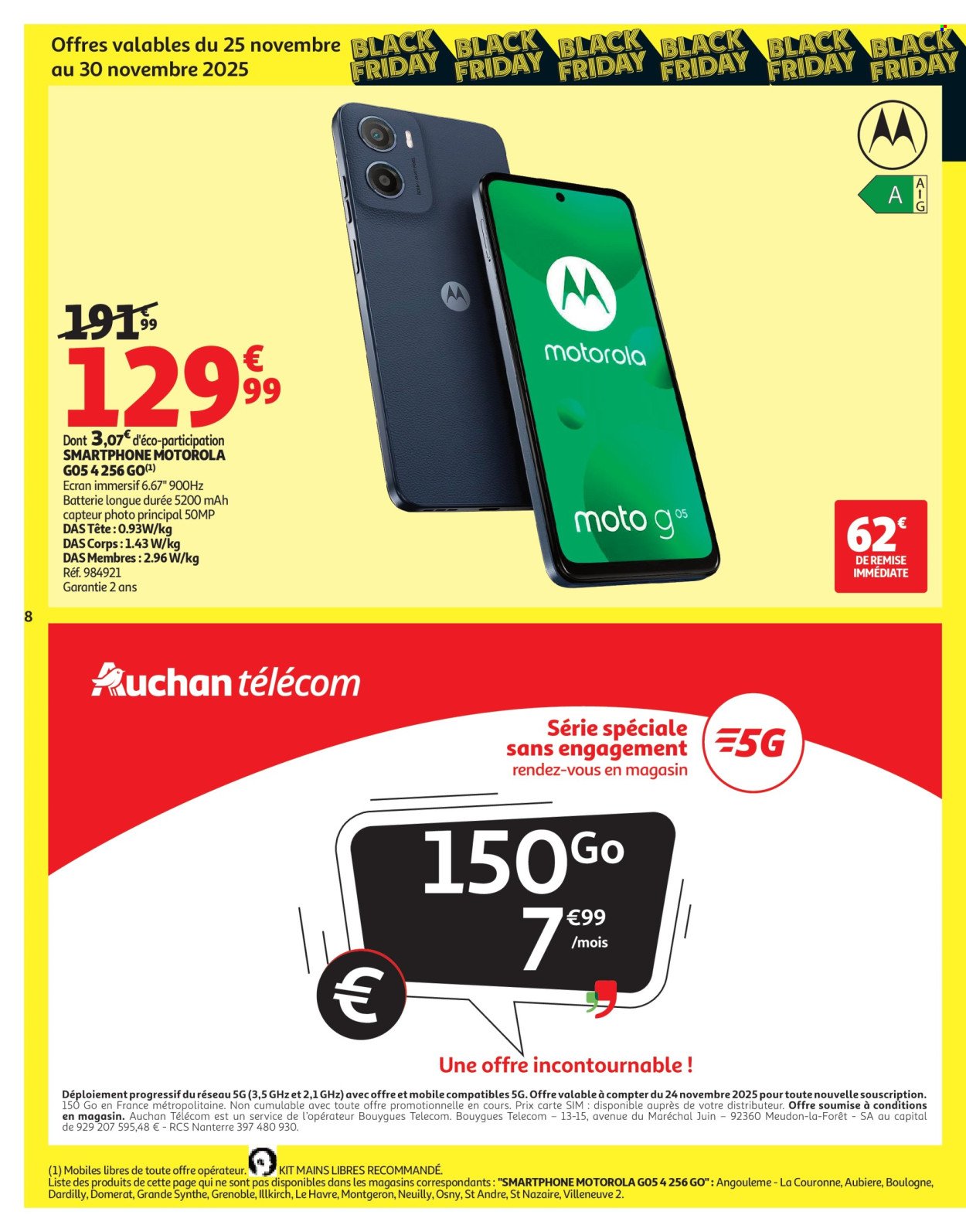 Catalogue AUCHAN - Black Friday chez Auchan
