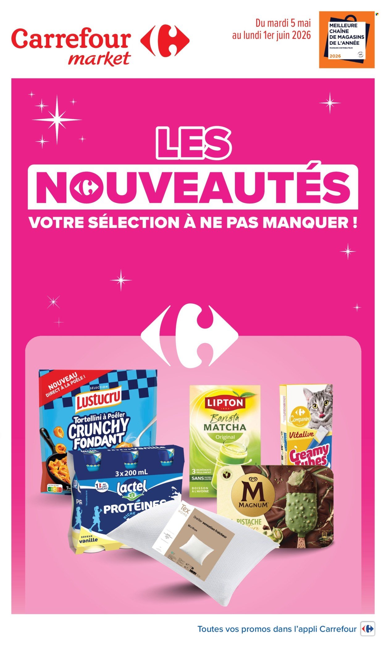 Catalogue CARREFOUR MARKET - LES NOUVEAUTÉS DE MAI