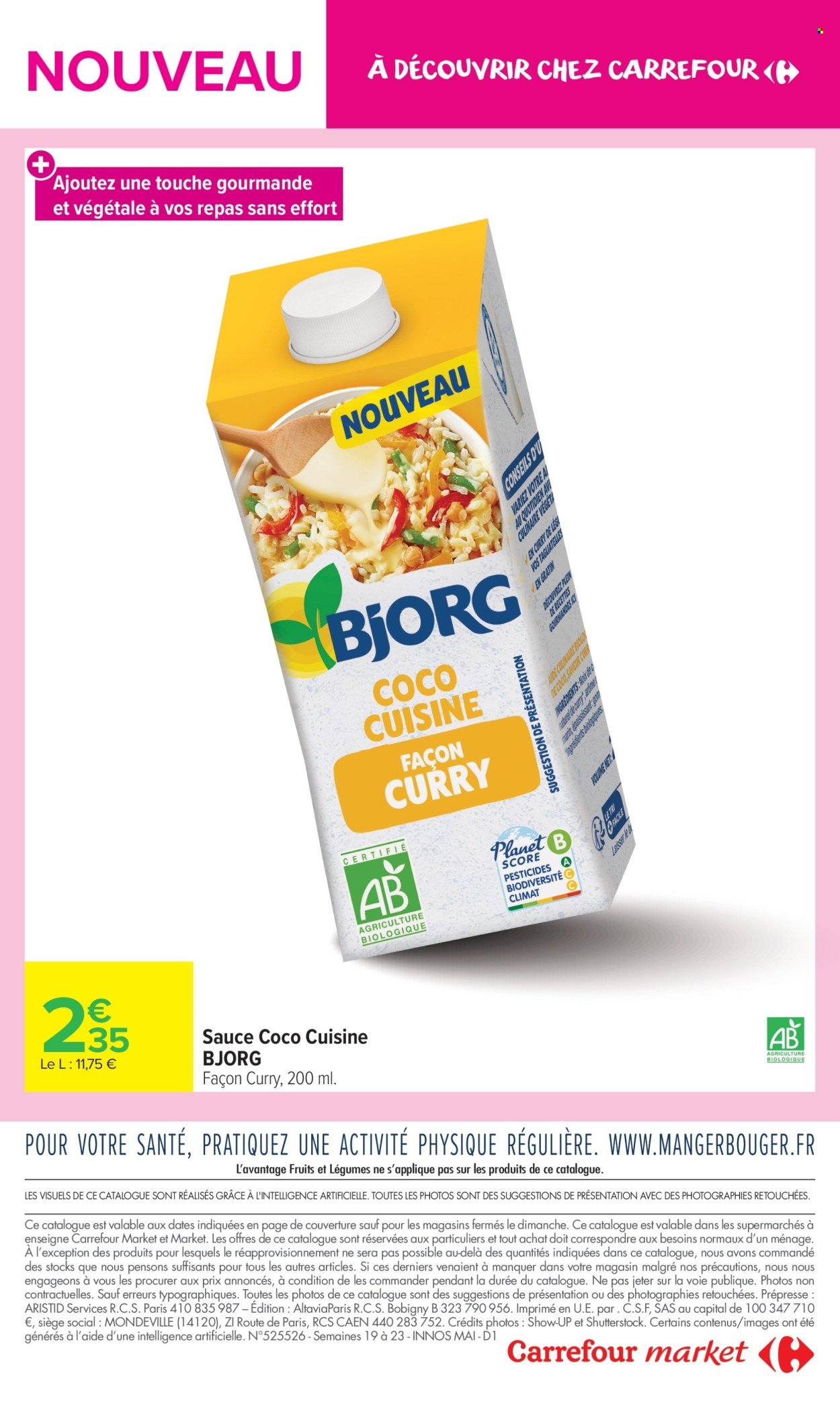 Catalogue CARREFOUR MARKET - LES NOUVEAUTÉS DE MAI