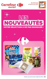 Catalogue CARREFOUR MARKET - LES NOUVEAUTÉS DE MAI