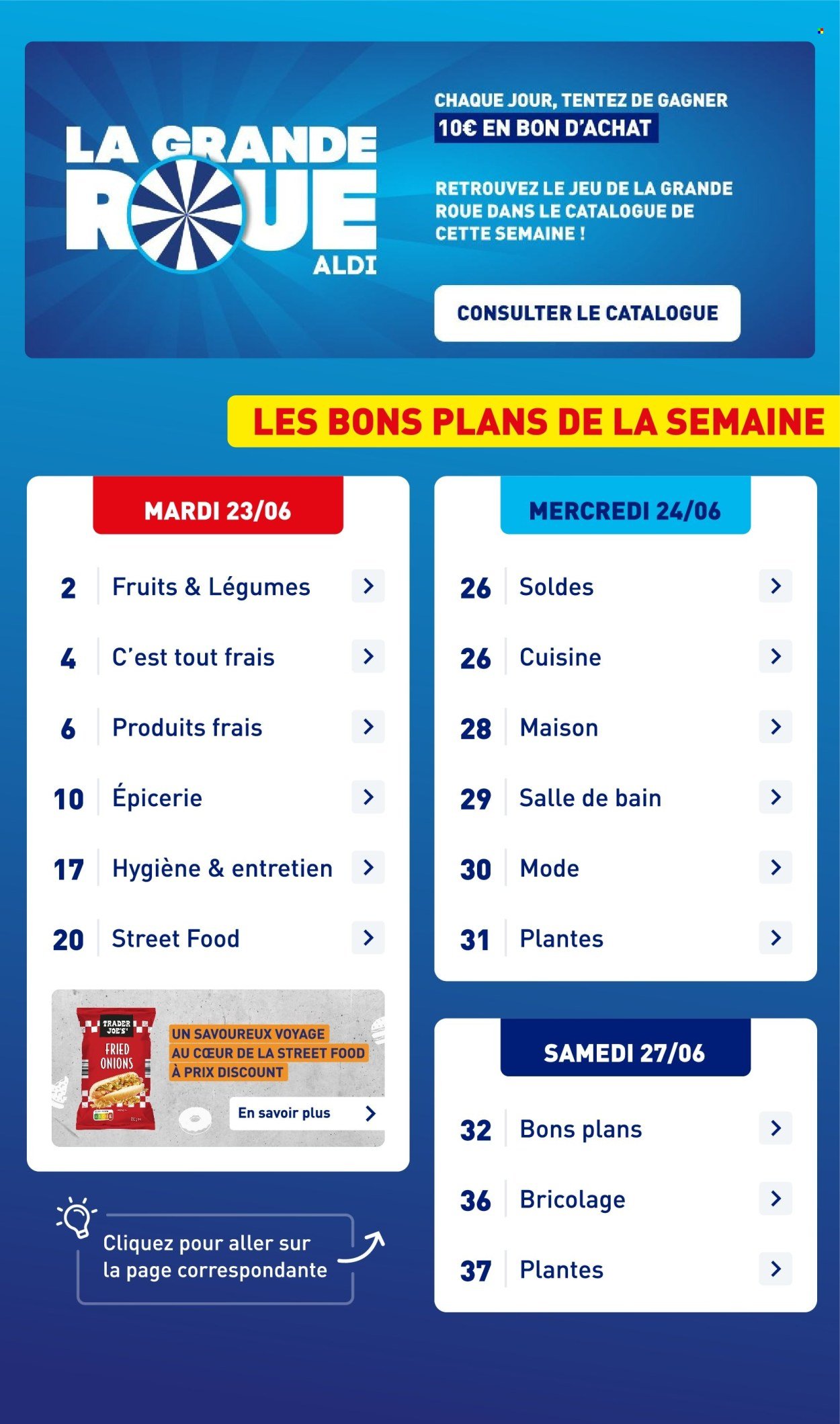 Catalogue ALDI - Un savoureux voyage au cœur de la street food à prix discount
