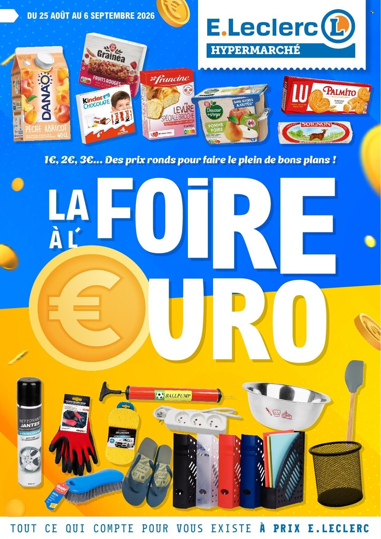 Catalogue E.LECLERC - Du mardi 25 août 2026