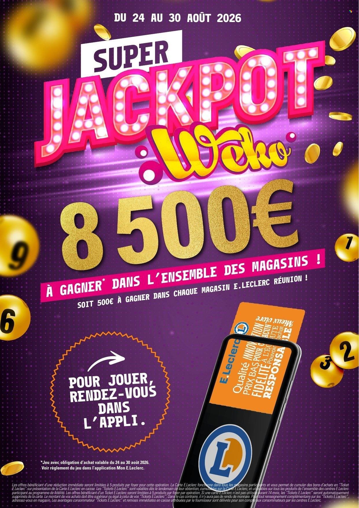 Catalogue E.LECLERC - Du mardi 25 août 2026