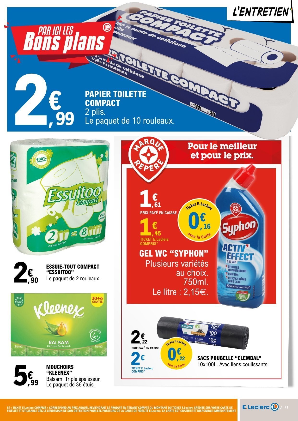 Catalogue E.LECLERC - Du mardi 25 août 2026