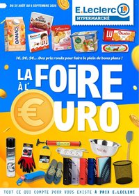 Catalogue E.LECLERC - Du mardi 25 août 2026
