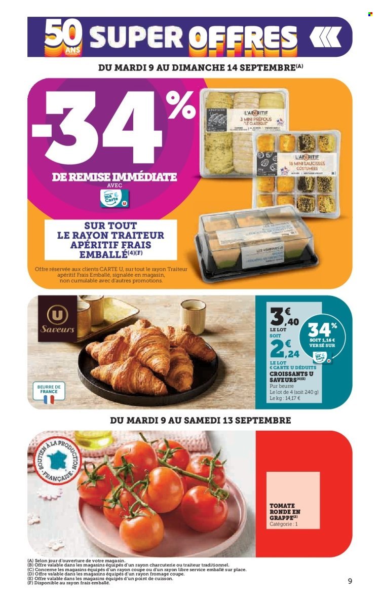 Catalogue U EXPRESS - Les prix bas de la semaine (2025-09-09 - 2025-09-21)