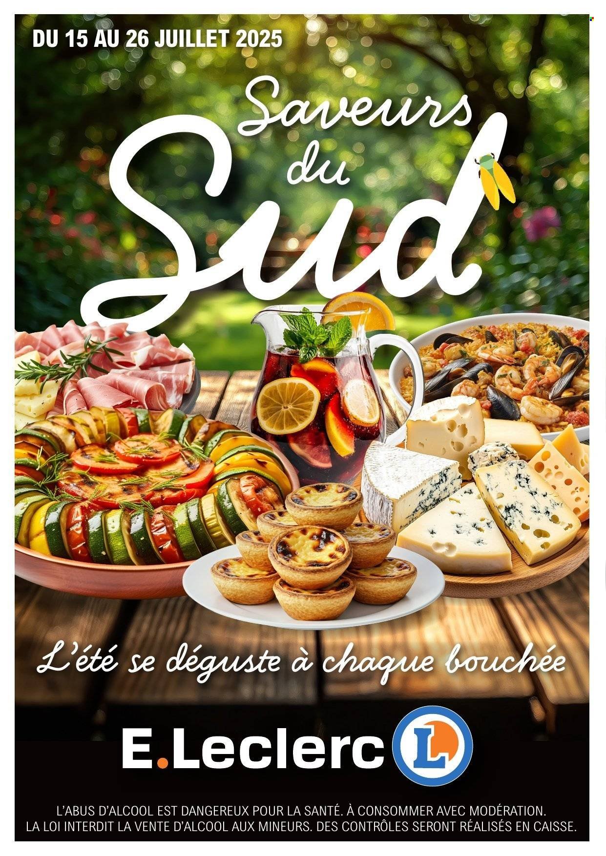 Catalogue E.LECLERC - SAVEURS DU SUD (2025-07-15 - 2025-07-26)