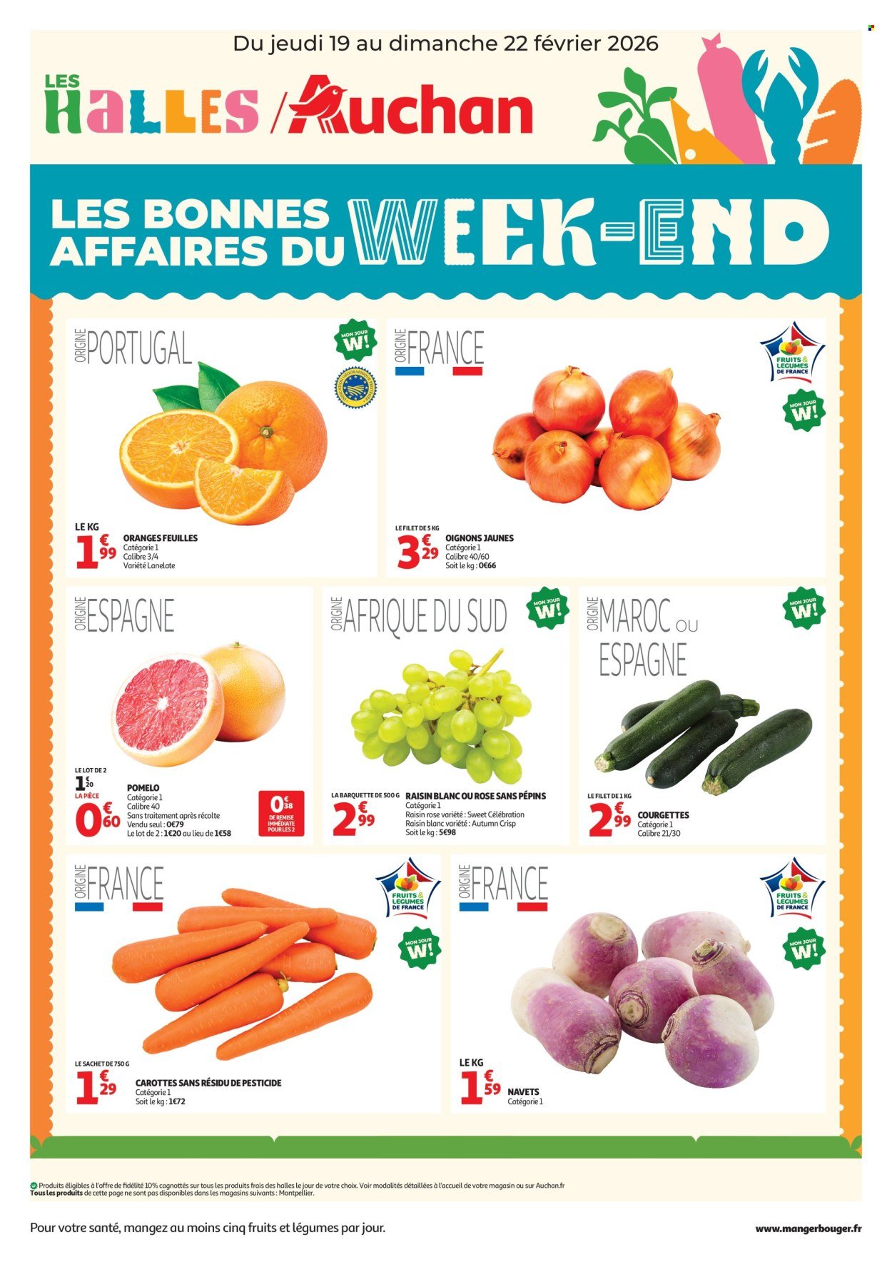 Catalogue AUCHAN - Les bons plans du week-end dans votre hyper !