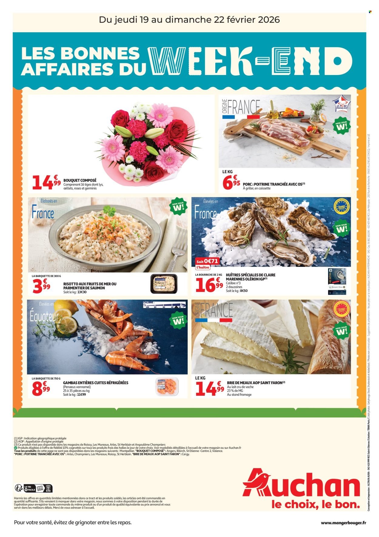 Catalogue AUCHAN - Les bons plans du week-end dans votre hyper !