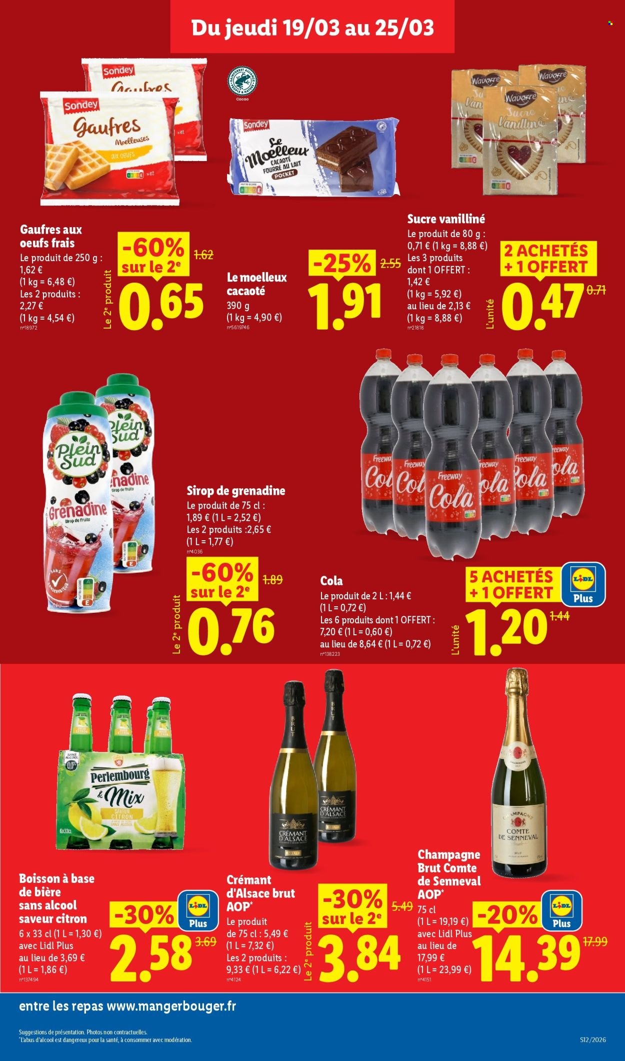 Catalogue LIDL - Les promos de la semaine (2026-03-19 - 2026-03-25)