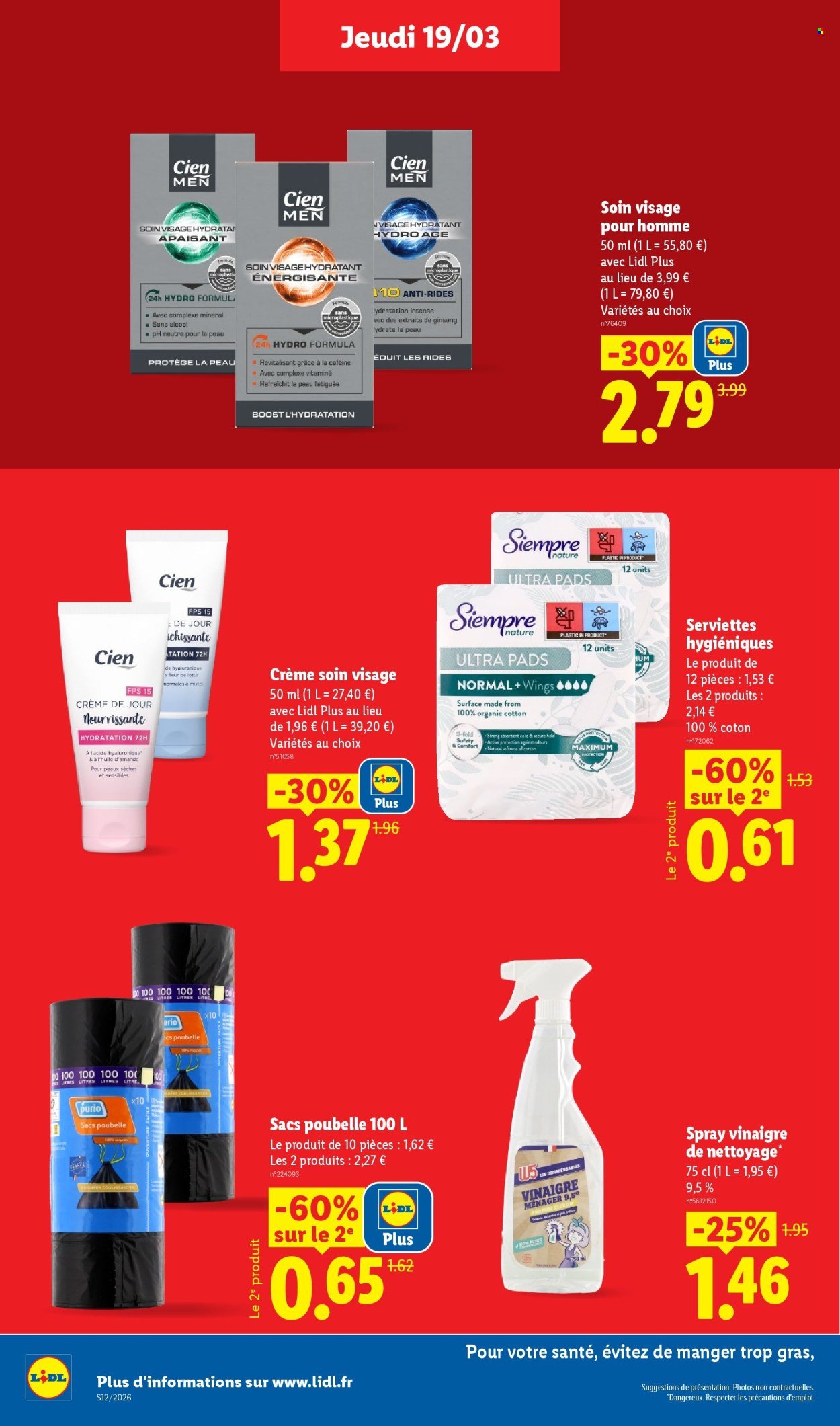 Catalogue LIDL - Les promos de la semaine (2026-03-19 - 2026-03-25)