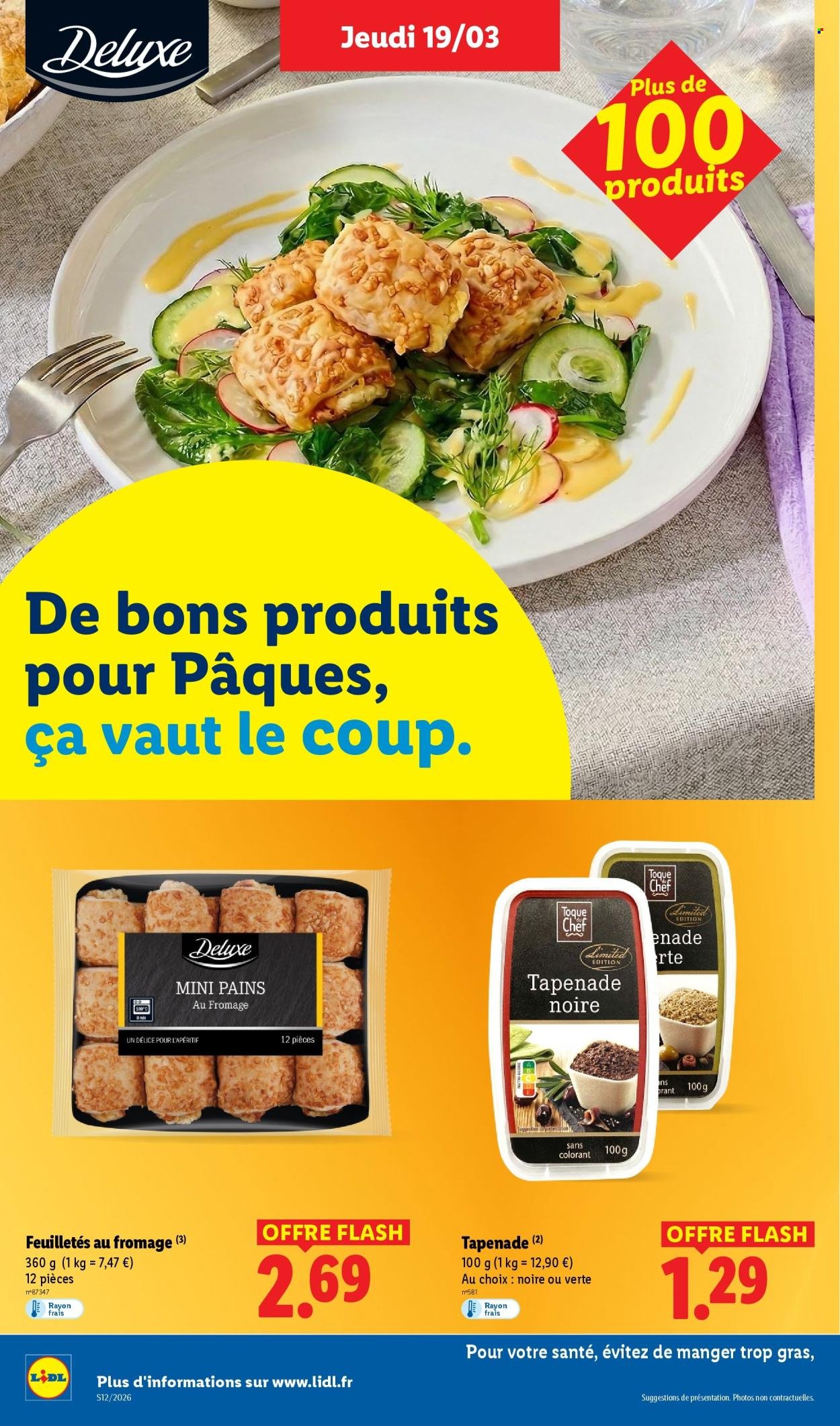 Catalogue LIDL - Les promos de la semaine (2026-03-19 - 2026-03-25)