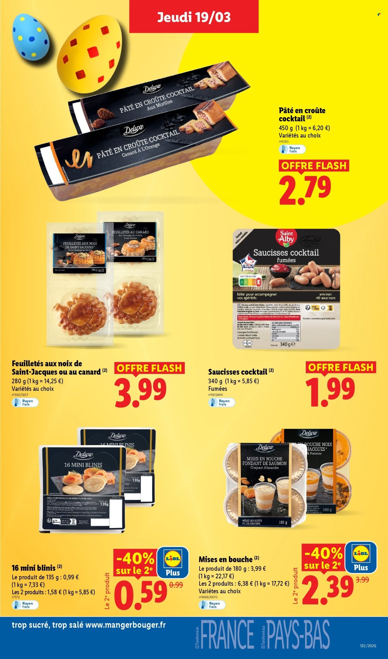 Catalogue LIDL - Les promos de la semaine (2026-03-19 - 2026-03-25)