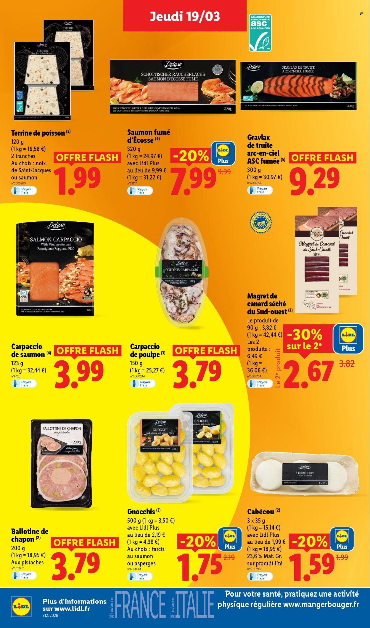 Catalogue LIDL - Les promos de la semaine (2026-03-19 - 2026-03-25)