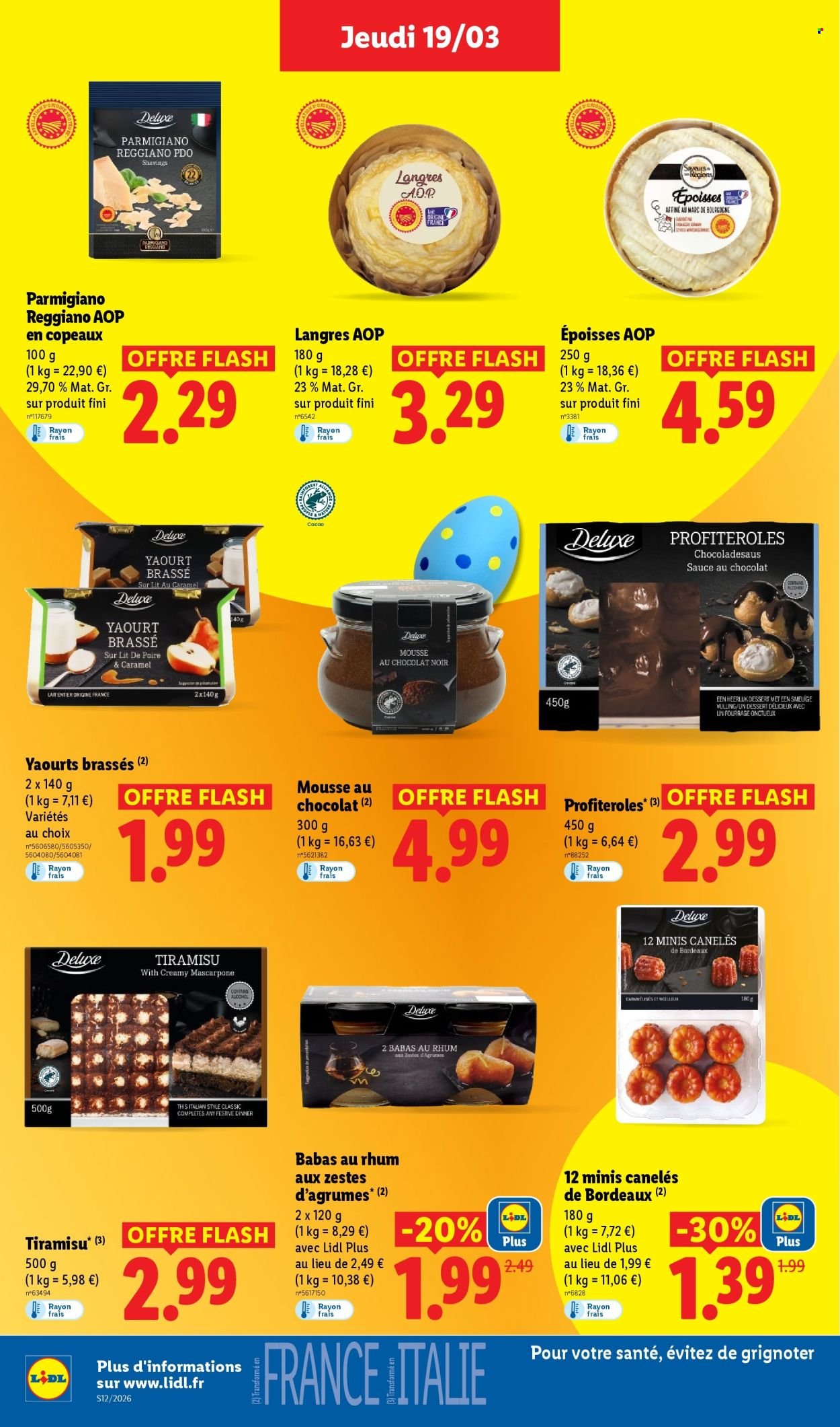 Catalogue LIDL - Les promos de la semaine (2026-03-19 - 2026-03-25)
