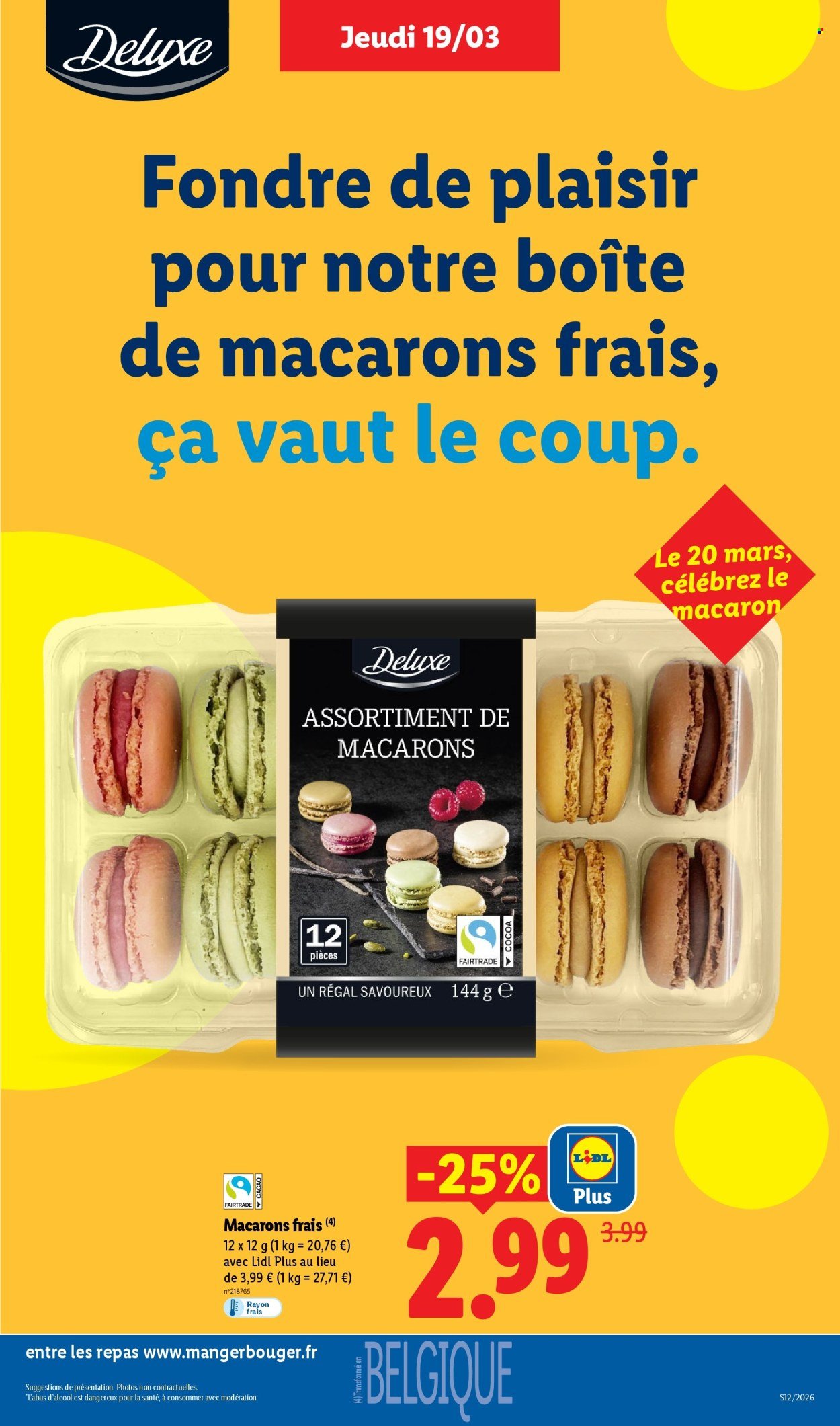 Catalogue LIDL - Les promos de la semaine (2026-03-19 - 2026-03-25)