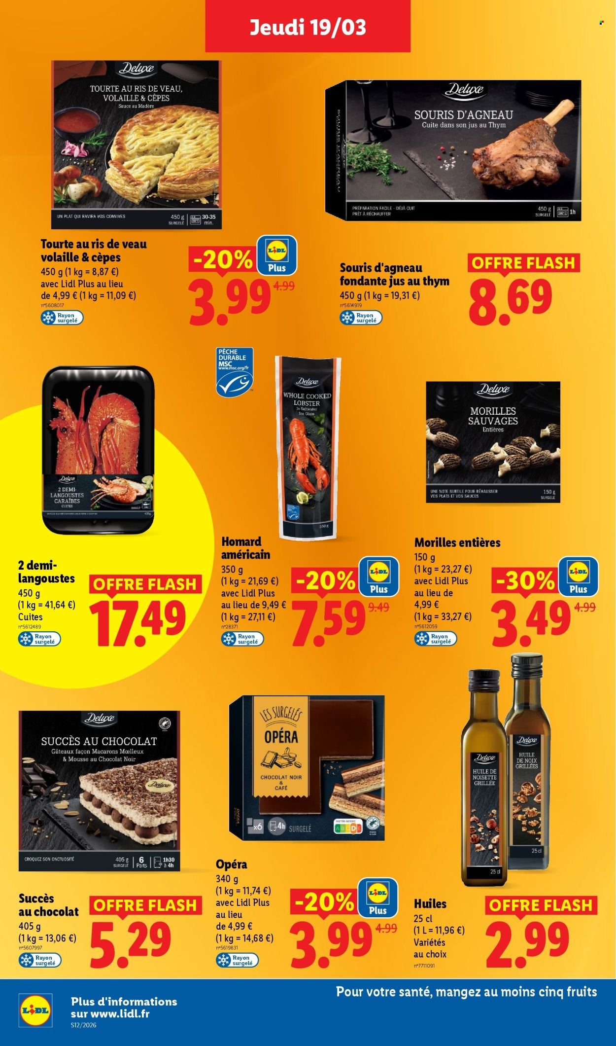 Catalogue LIDL - Les promos de la semaine (2026-03-19 - 2026-03-25)