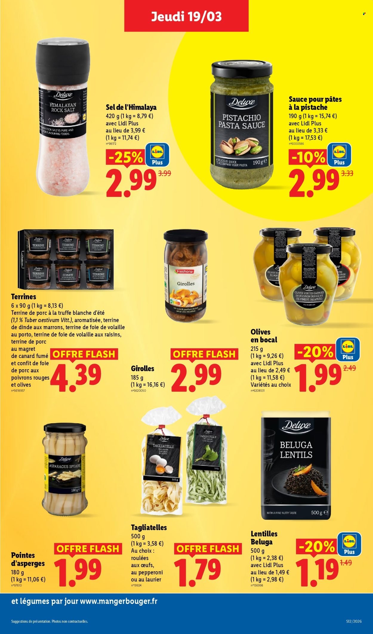 Catalogue LIDL - Les promos de la semaine (2026-03-19 - 2026-03-25)