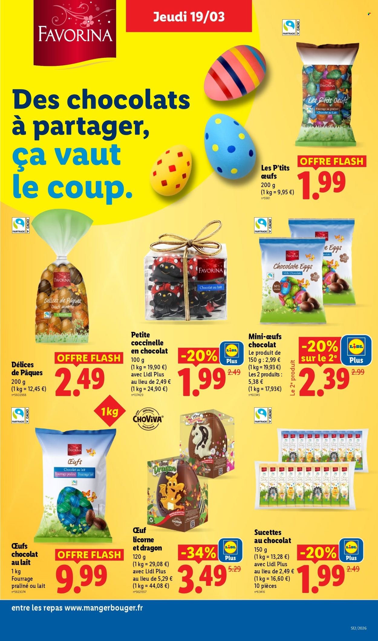 Catalogue LIDL - Les promos de la semaine (2026-03-19 - 2026-03-25)