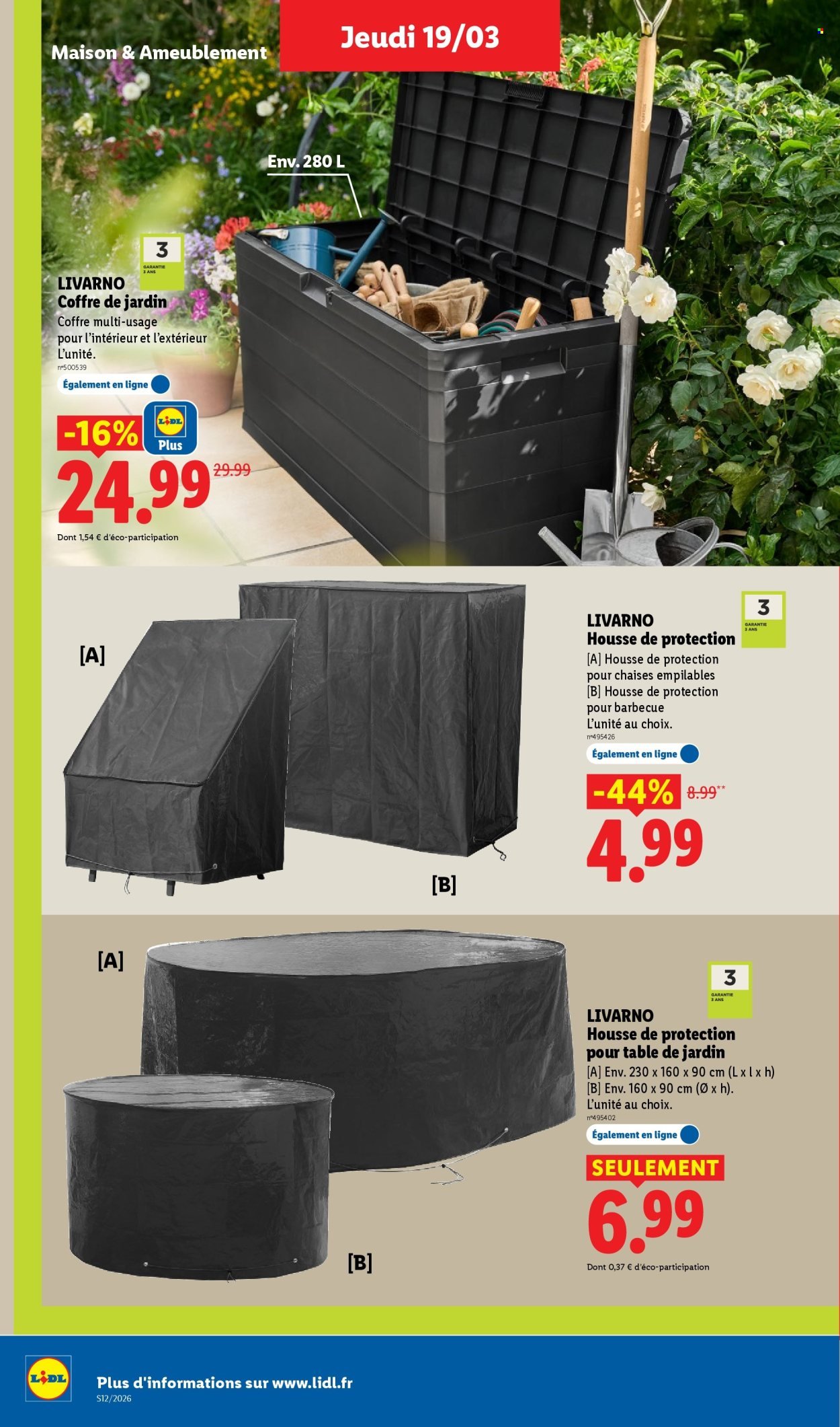 Catalogue LIDL - Les promos de la semaine (2026-03-19 - 2026-03-25)