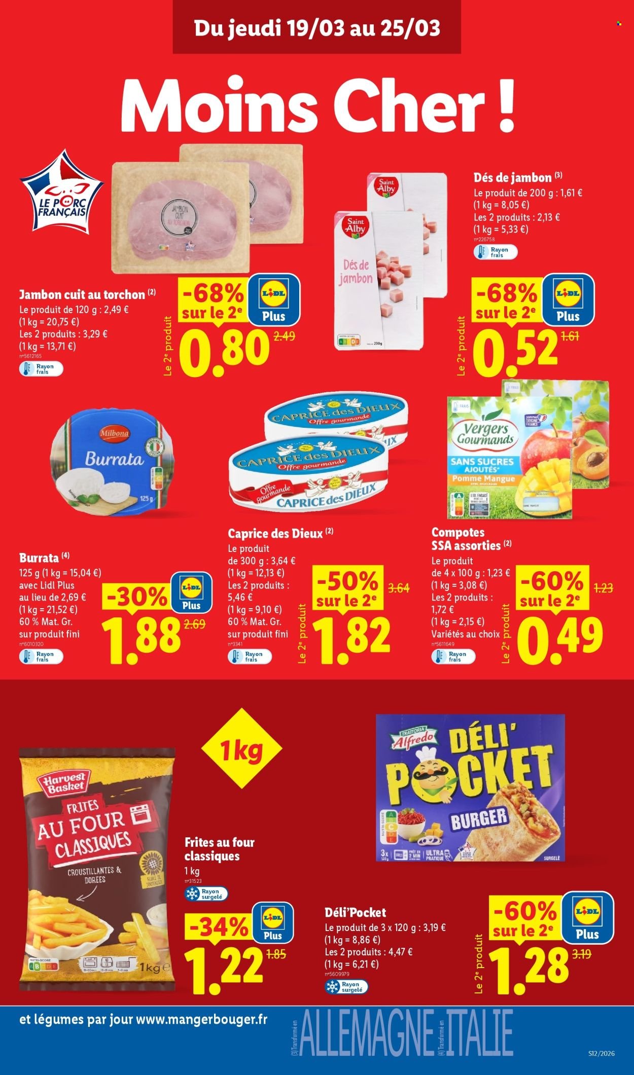 Catalogue LIDL - Les promos de la semaine (2026-03-19 - 2026-03-25)