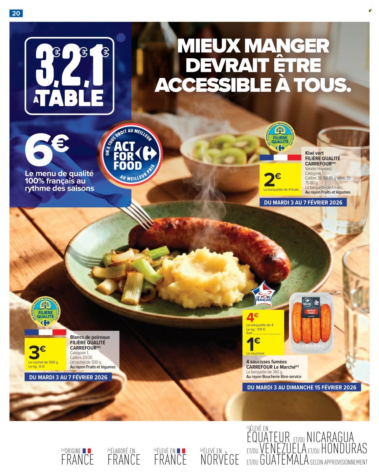 Catalogue CARREFOUR MARKET - LES PRODUITS LAITIERS & VÉGÉTAUX