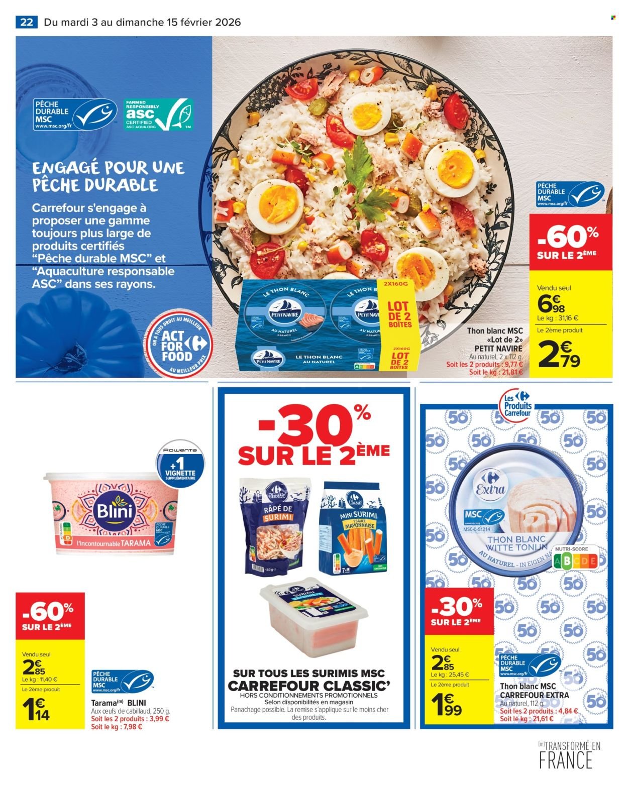 Catalogue CARREFOUR MARKET - LES PRODUITS LAITIERS & VÉGÉTAUX