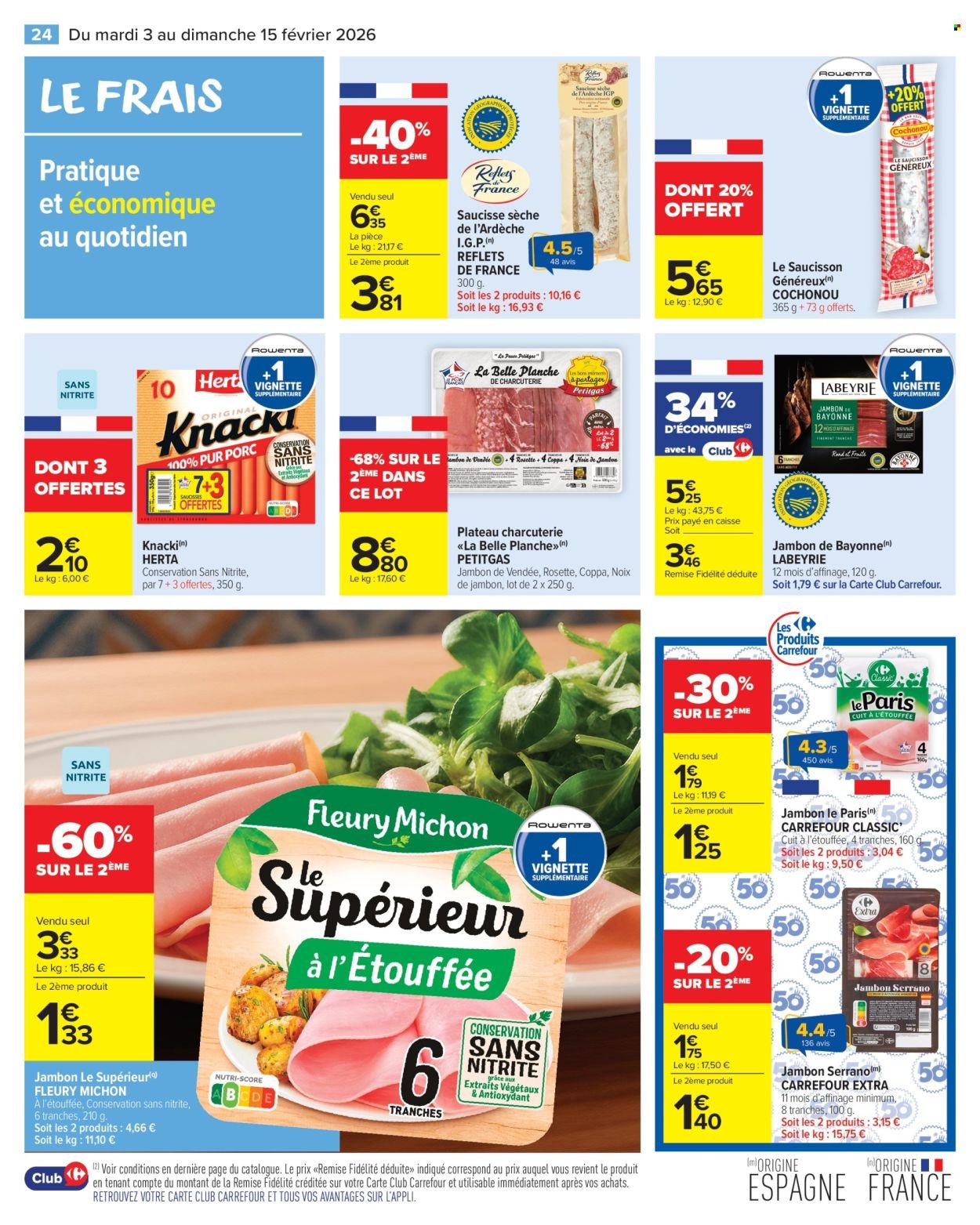 Catalogue CARREFOUR MARKET - LES PRODUITS LAITIERS & VÉGÉTAUX