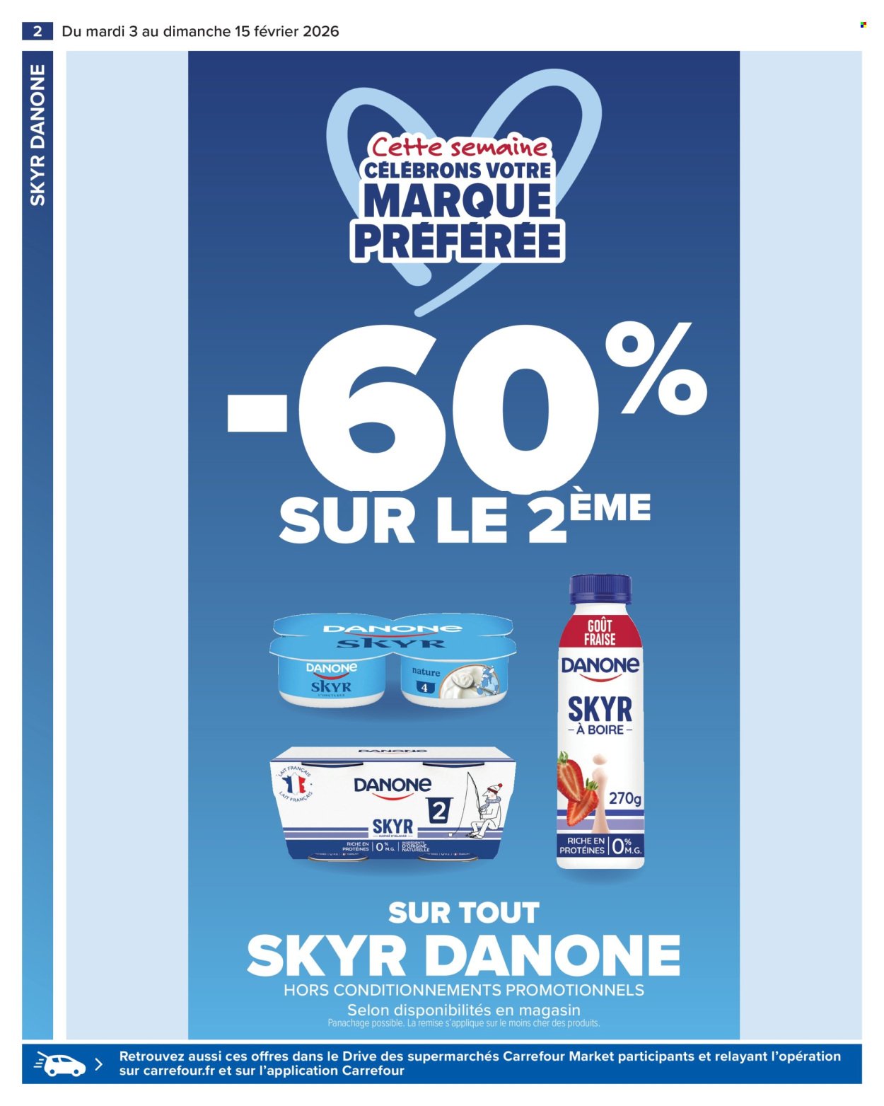 Catalogue CARREFOUR MARKET - LES PRODUITS LAITIERS & VÉGÉTAUX