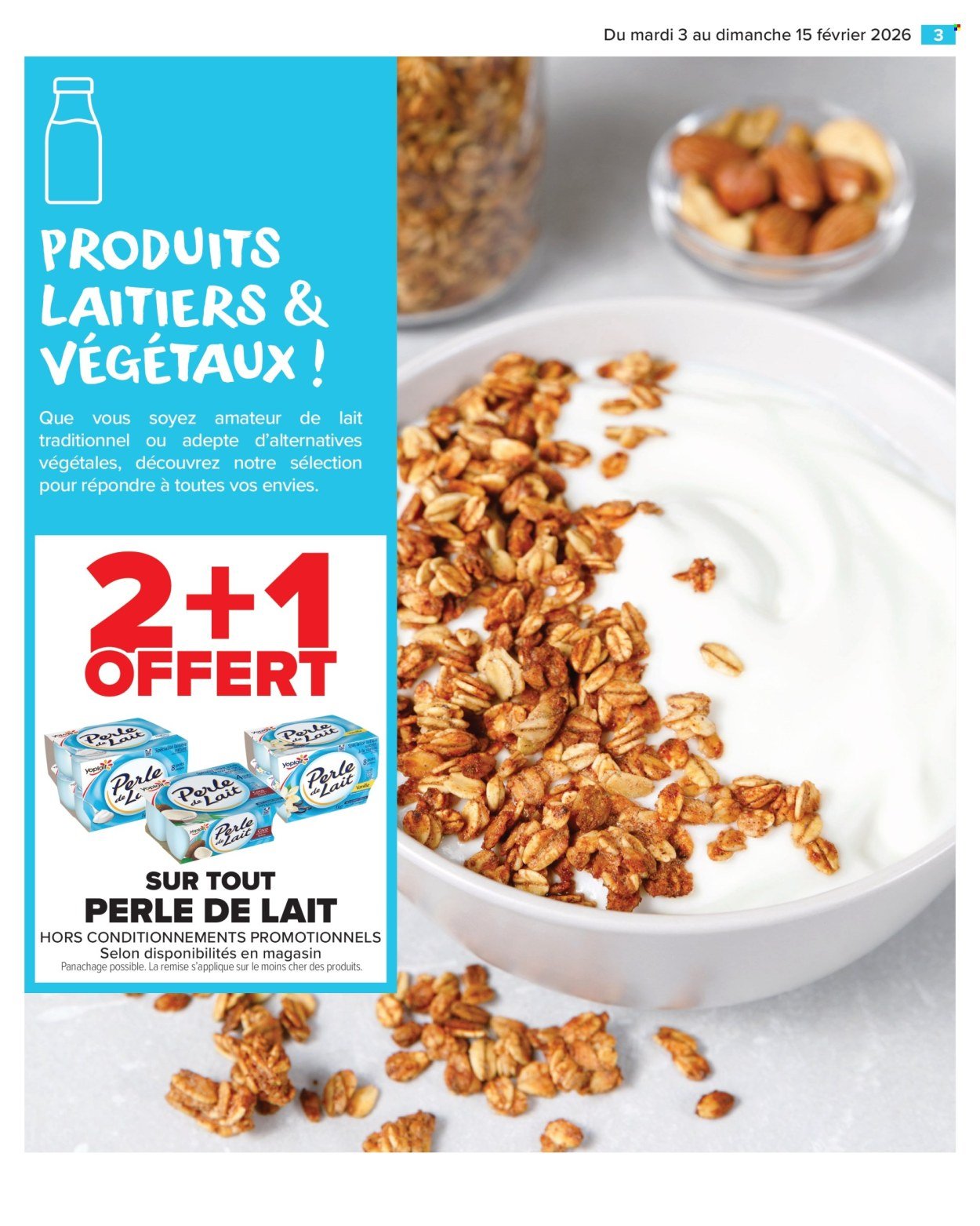 Catalogue CARREFOUR MARKET - LES PRODUITS LAITIERS & VÉGÉTAUX