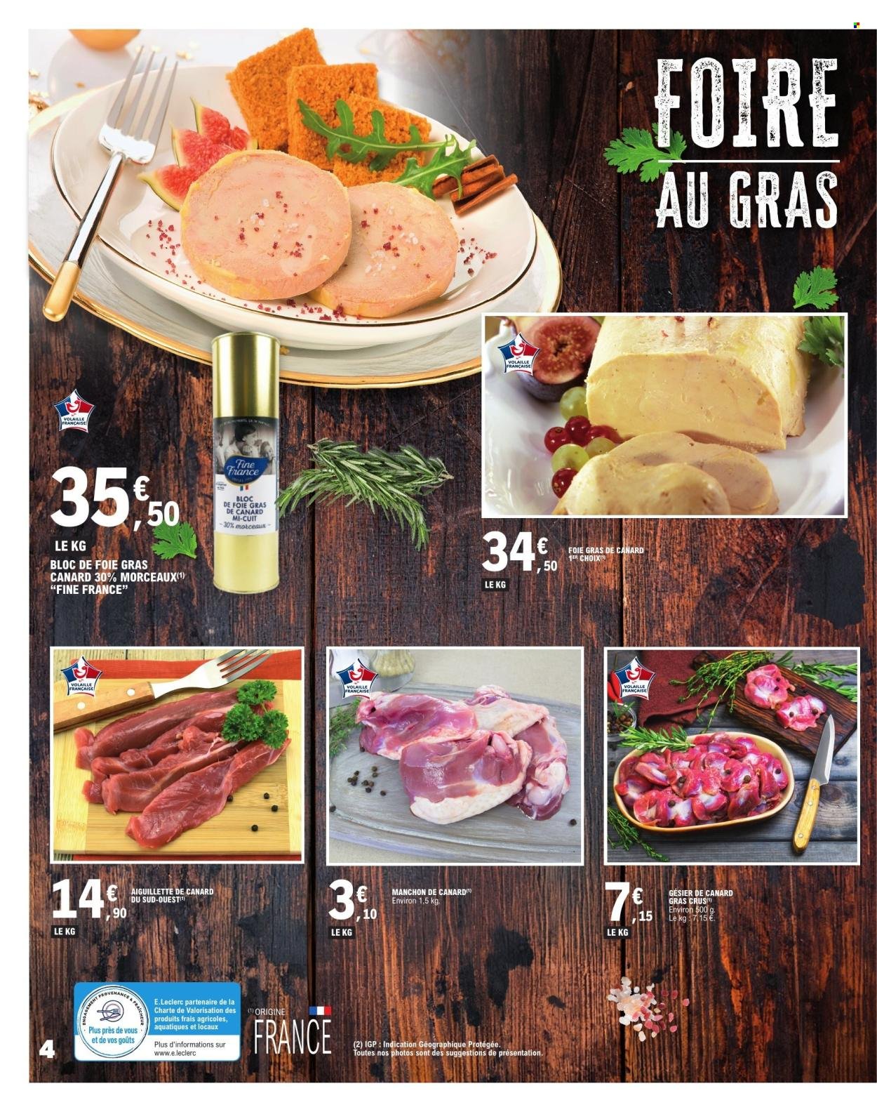 Catalogue E.LECLERC - FOIRE AU GRAS
