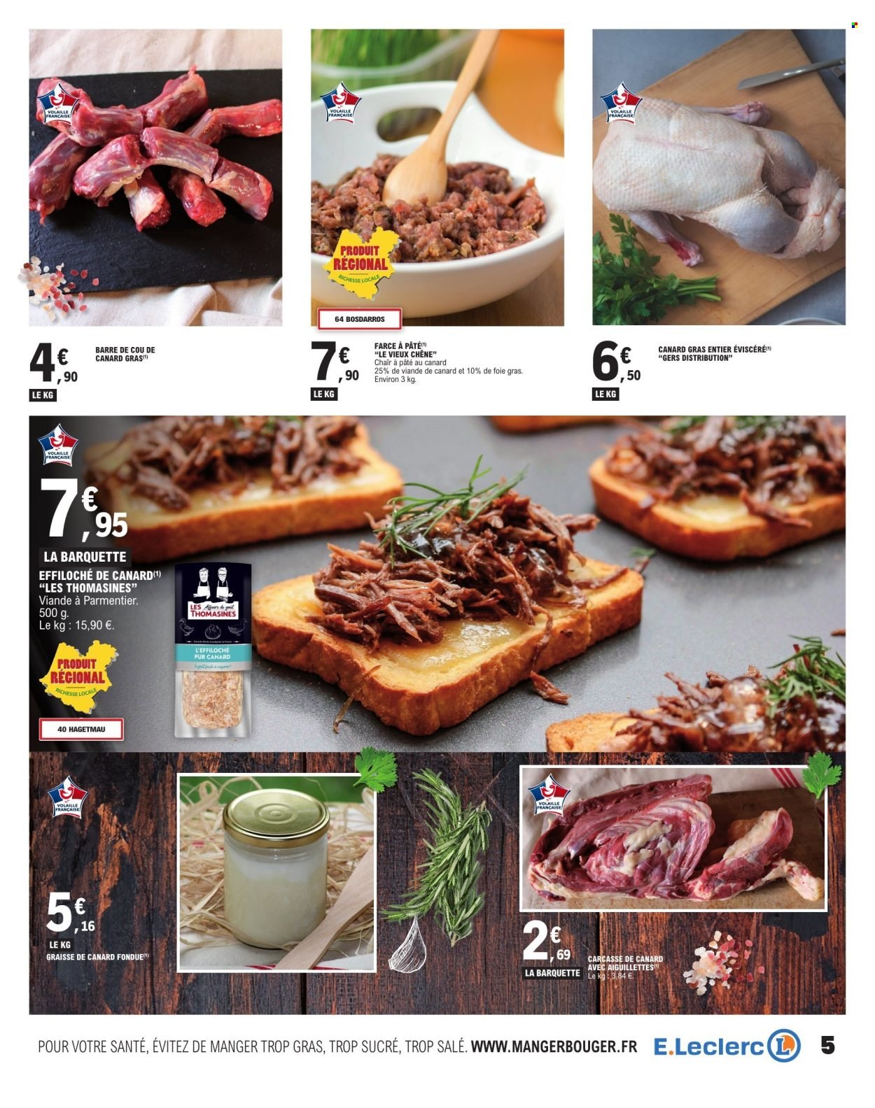 Catalogue E.LECLERC - FOIRE AU GRAS