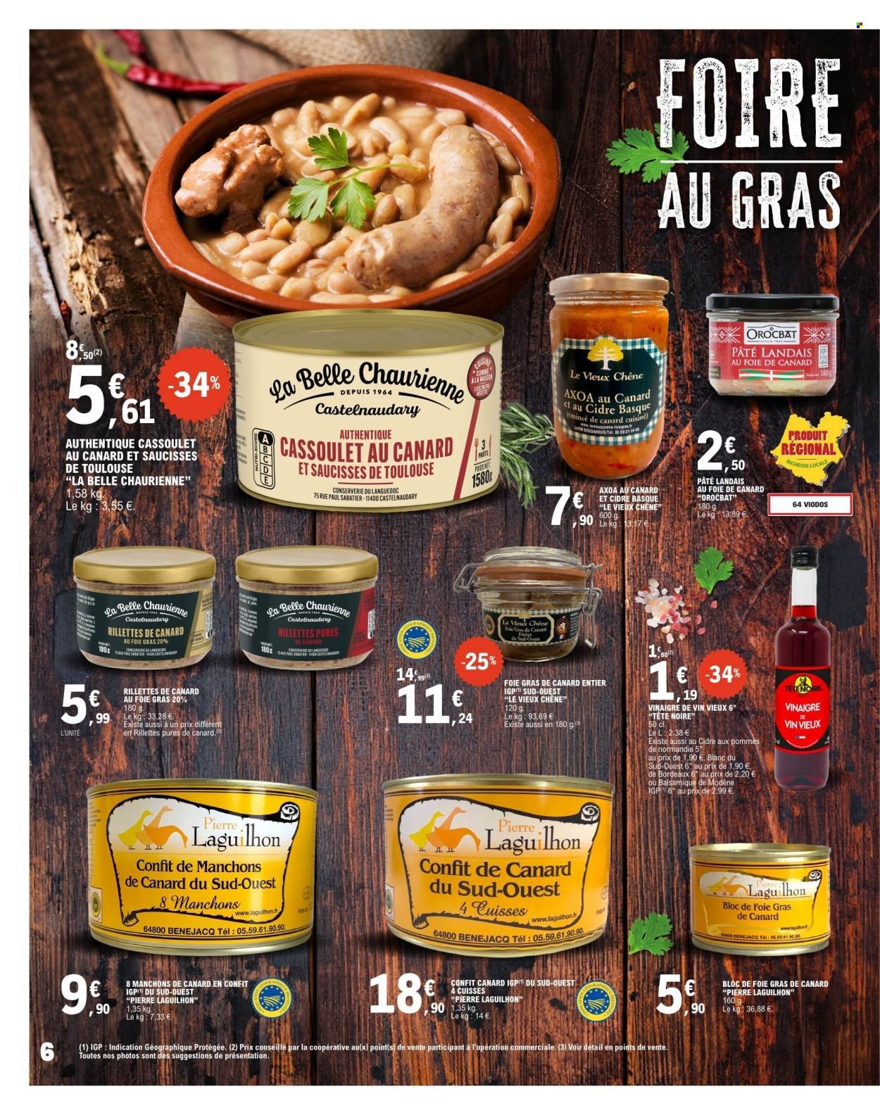 Catalogue E.LECLERC - FOIRE AU GRAS
