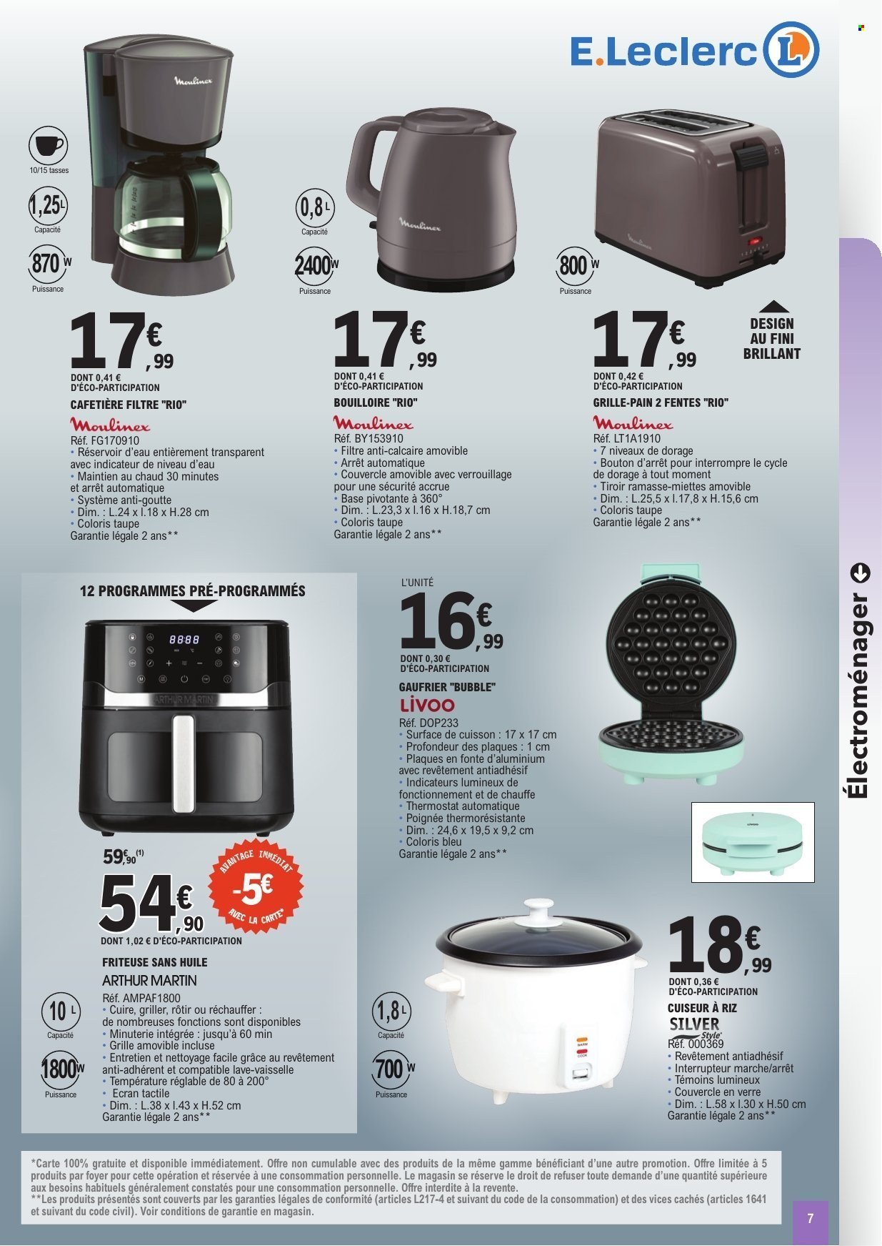 Catalogue E.LECLERC - BONS PLANS JANVIER 2026 (2026-01-06 - 2026-01-17)