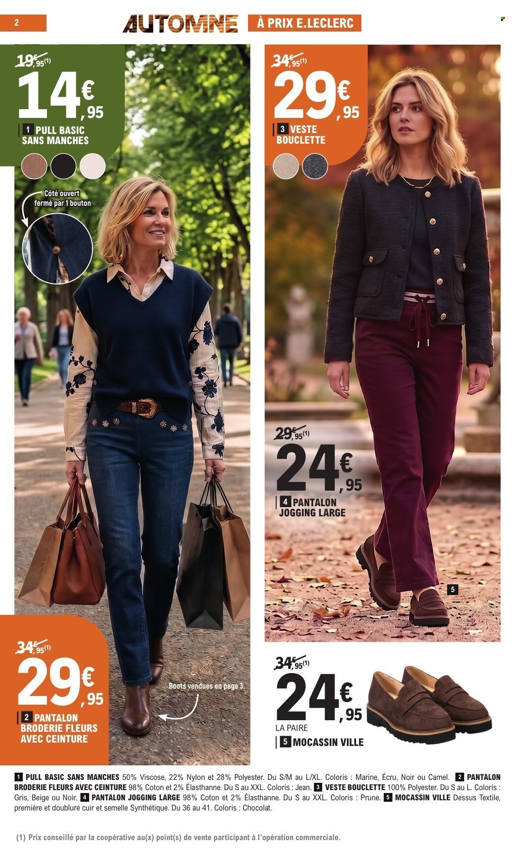Catalogue E.LECLERC - MODE AUTOMNE