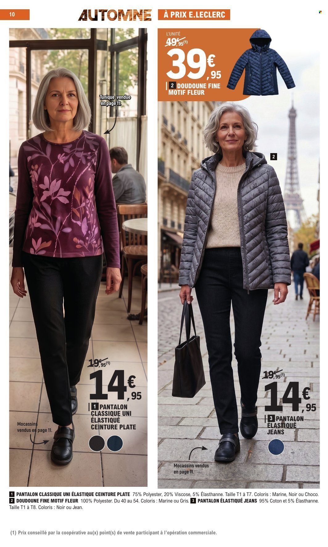 Catalogue E.LECLERC - MODE AUTOMNE