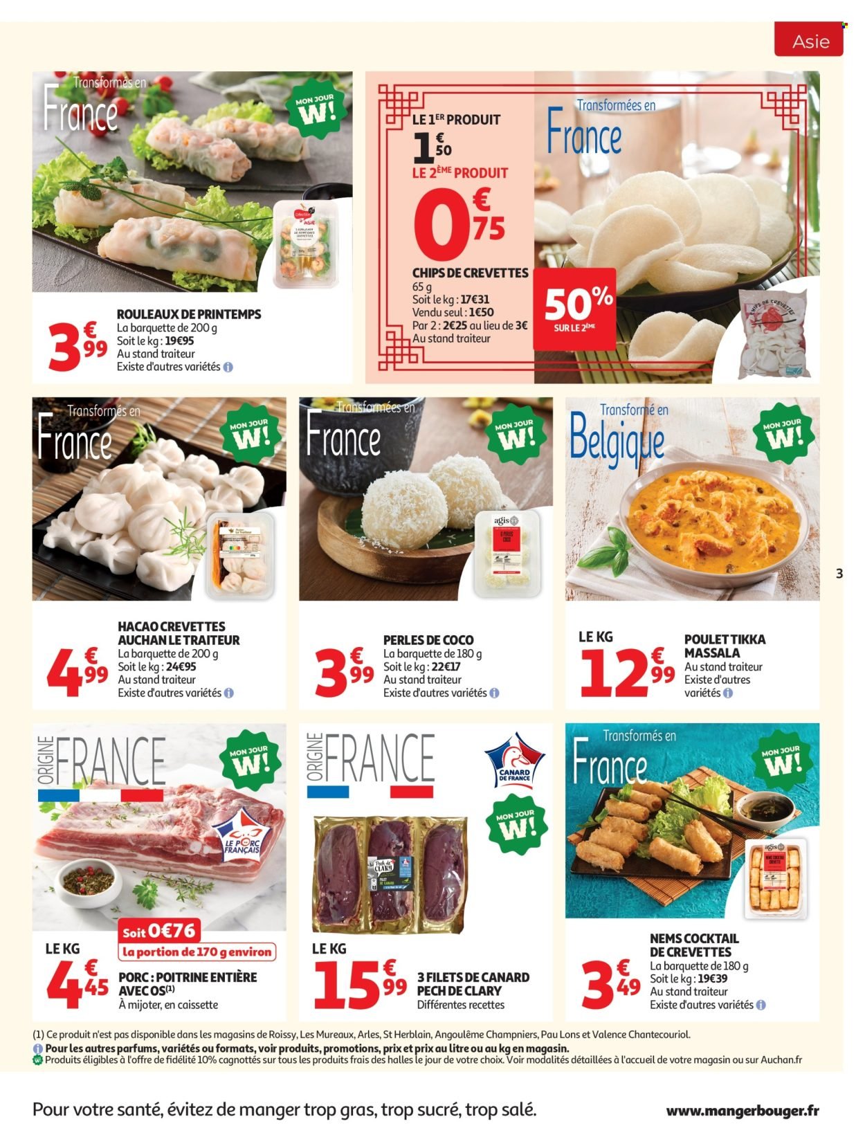 Catalogue AUCHAN - Saveurs d'Asie hypers