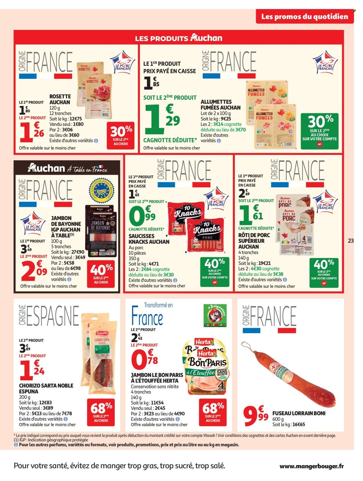 Catalogue AUCHAN - Saveurs d'Asie hypers