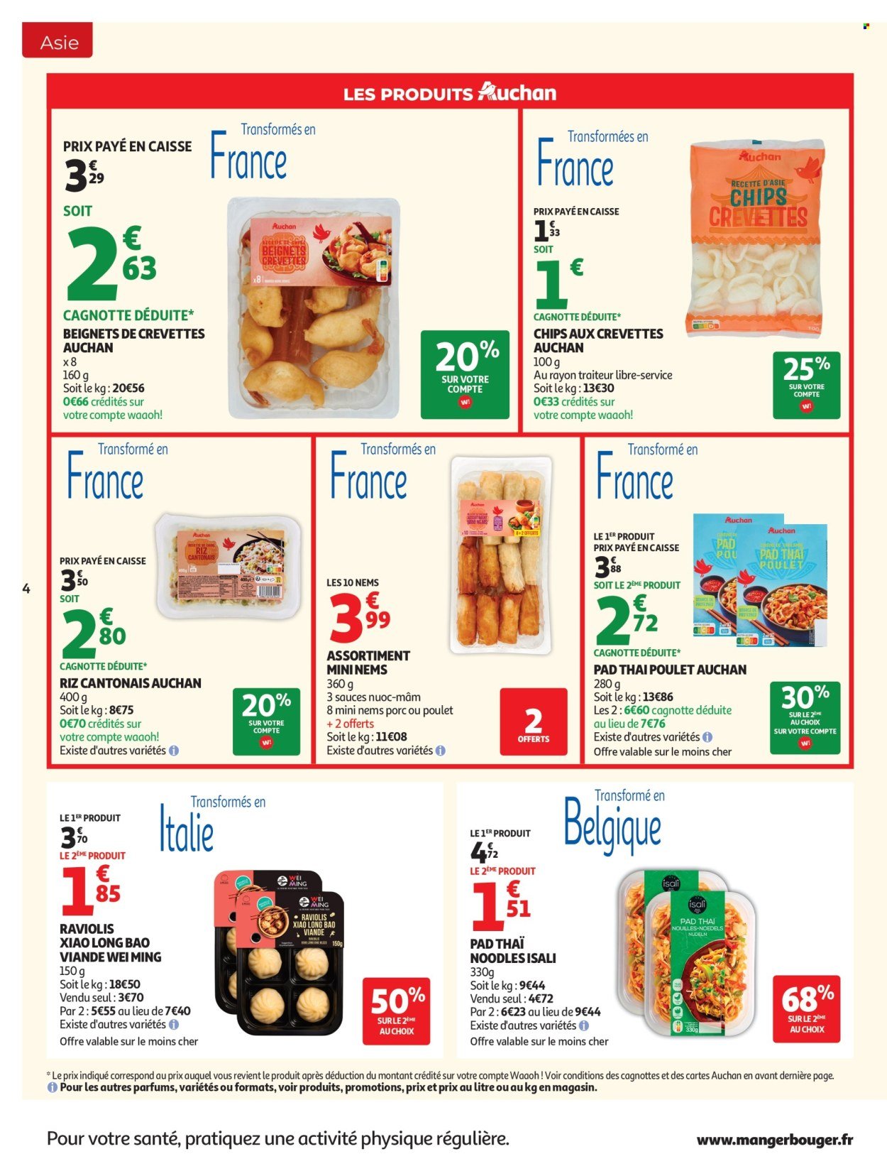 Catalogue AUCHAN - Saveurs d'Asie hypers