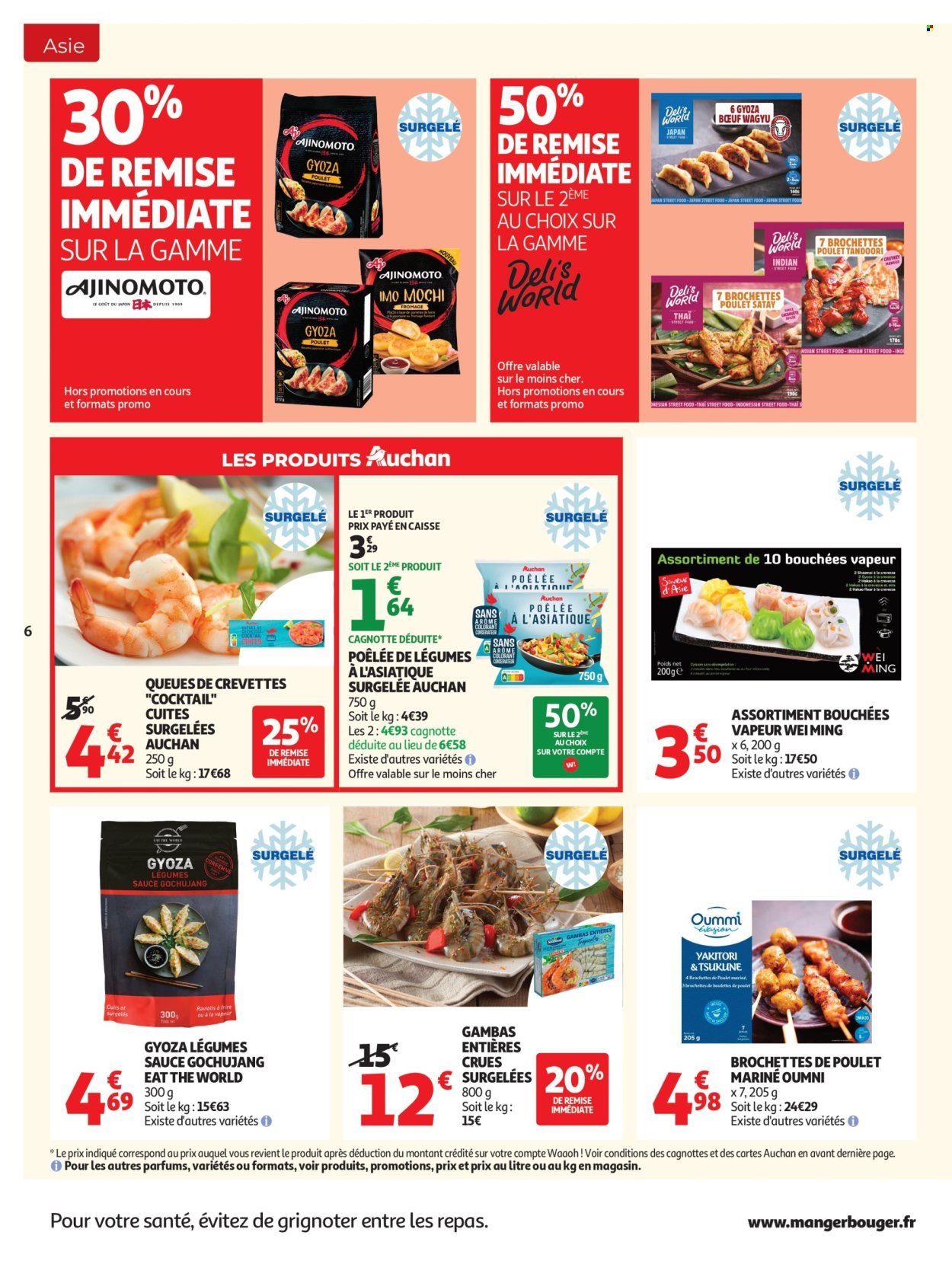 Catalogue AUCHAN - Saveurs d'Asie hypers