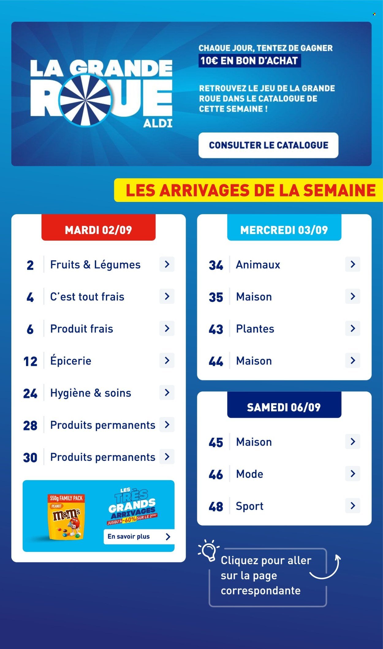 Catalogue ALDI - Les très grands arrivages (2025-09-02 - 2025-09-08)