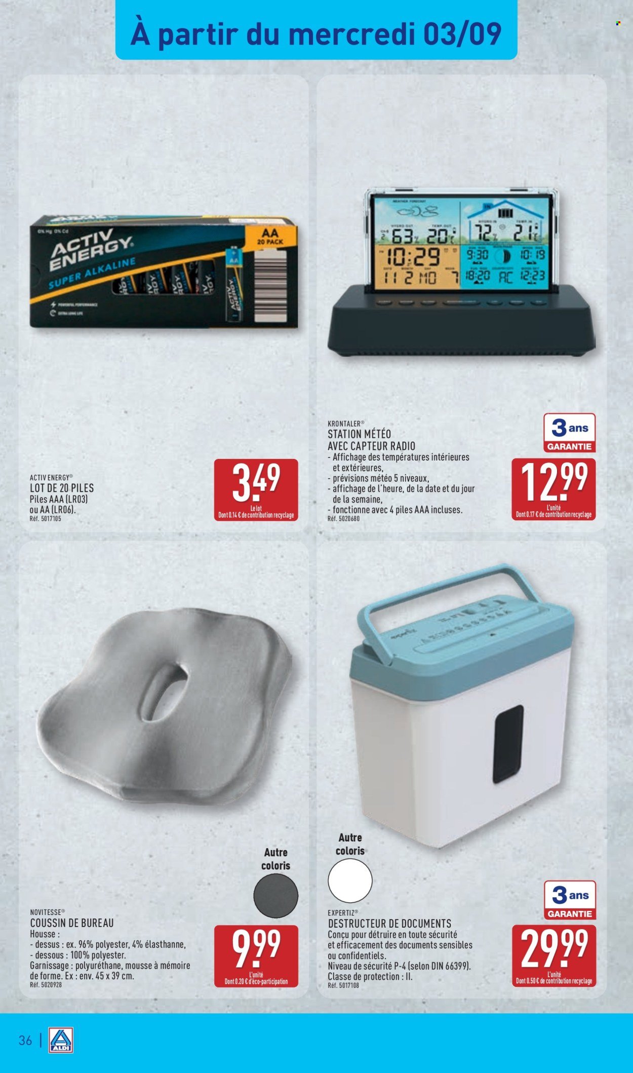 Catalogue ALDI - Les très grands arrivages (2025-09-02 - 2025-09-08)