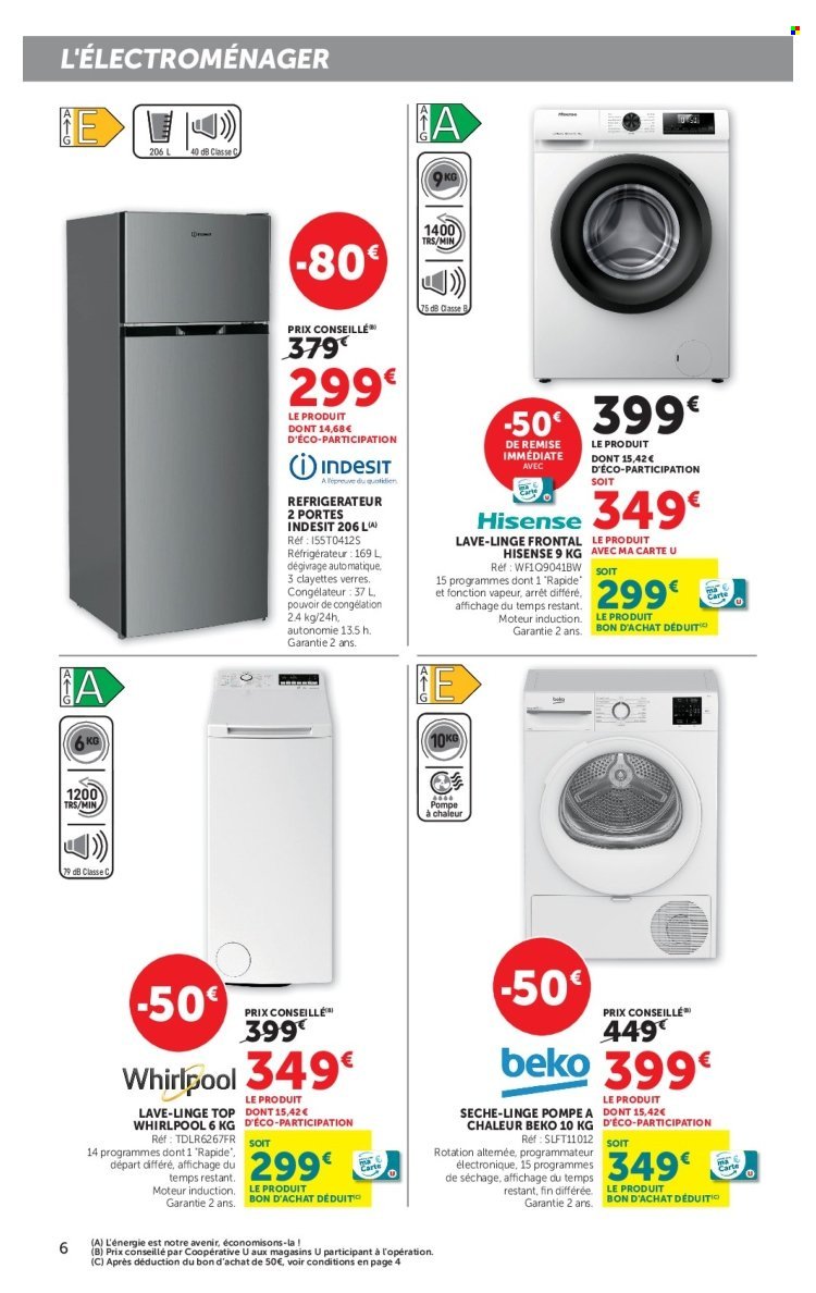 Catalogue SUPER U - Les prix bas de l'électroménager
