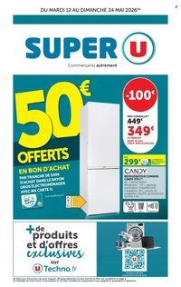 Catalogue SUPER U - Les prix bas de l'électroménager