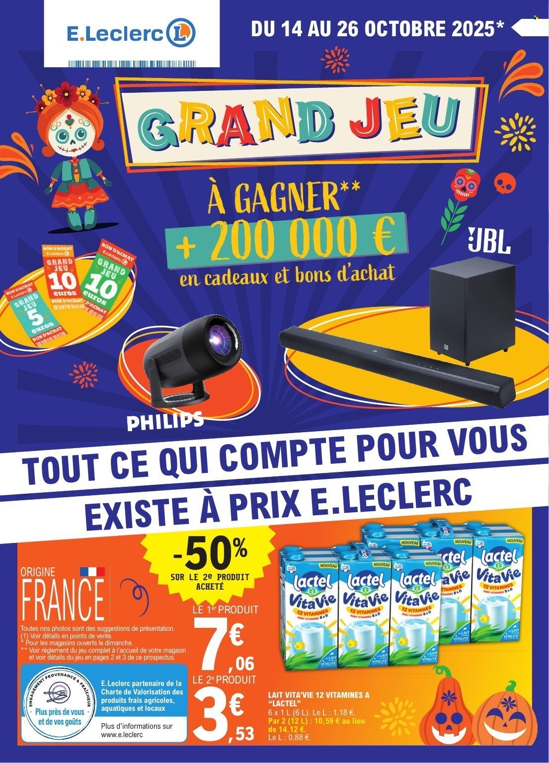 Catalogue E.LECLERC - TEMPS FORT FESTIF (2025-10-14 - 2025-10-26)