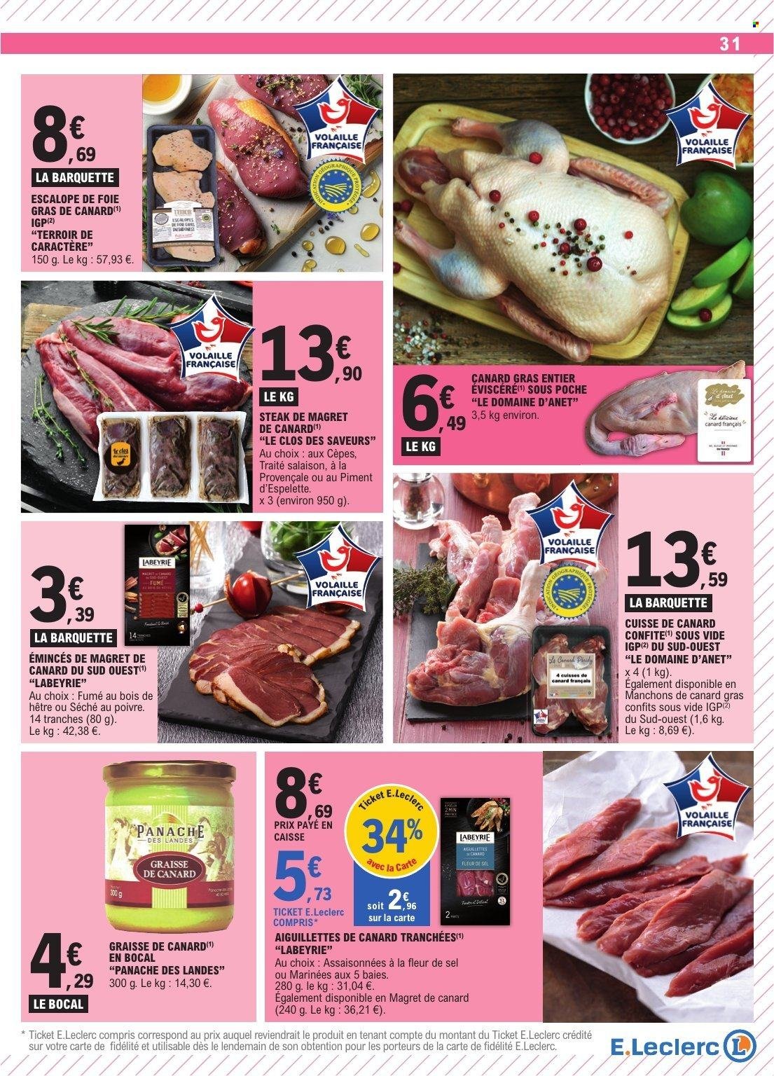 Catalogue E.LECLERC - TEMPS FORT FESTIF (2025-10-14 - 2025-10-26)