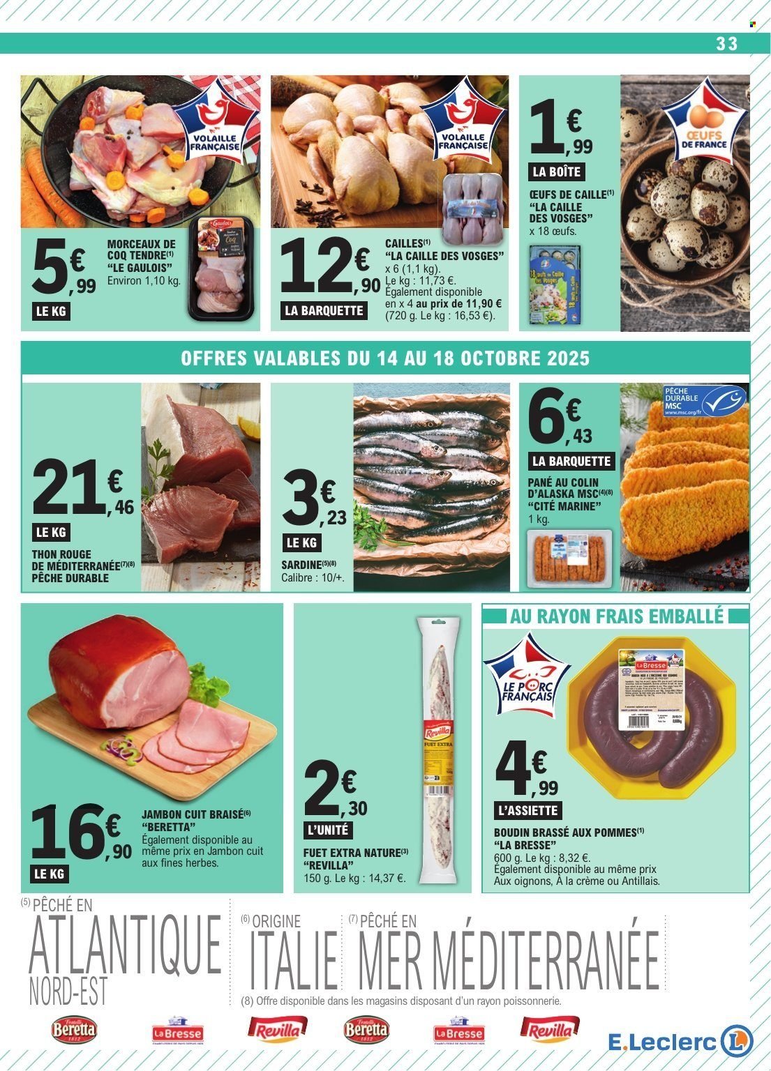 Catalogue E.LECLERC - TEMPS FORT FESTIF (2025-10-14 - 2025-10-26)