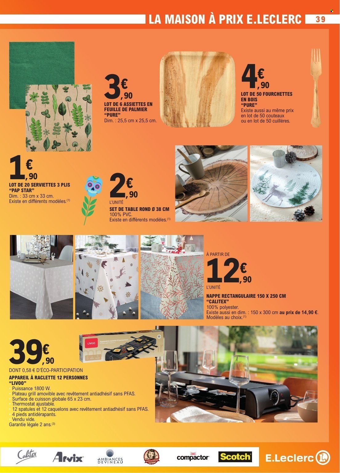 Catalogue E.LECLERC - TEMPS FORT FESTIF (2025-10-14 - 2025-10-26)