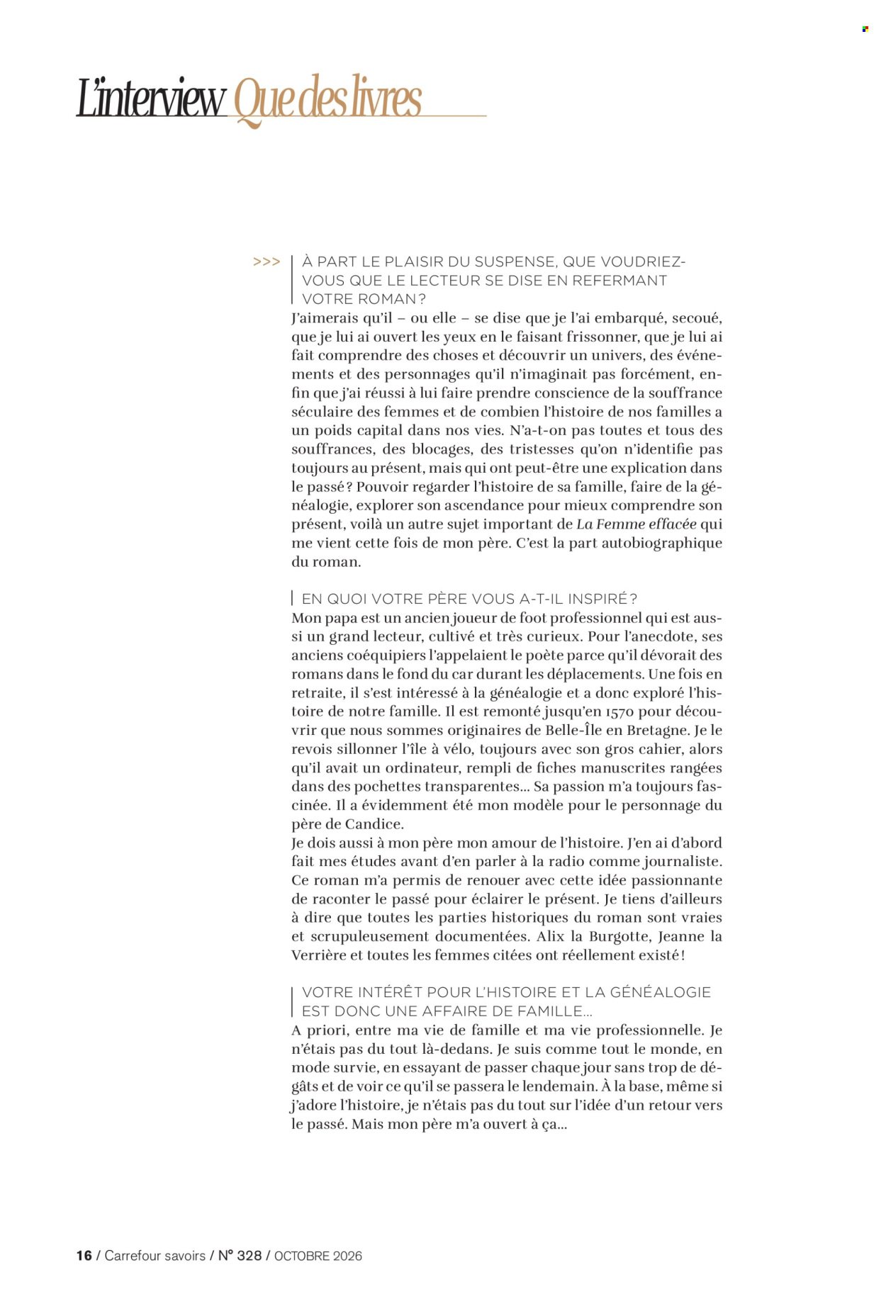 Catalogue CARREFOUR - A CHACUN SA CULTURE