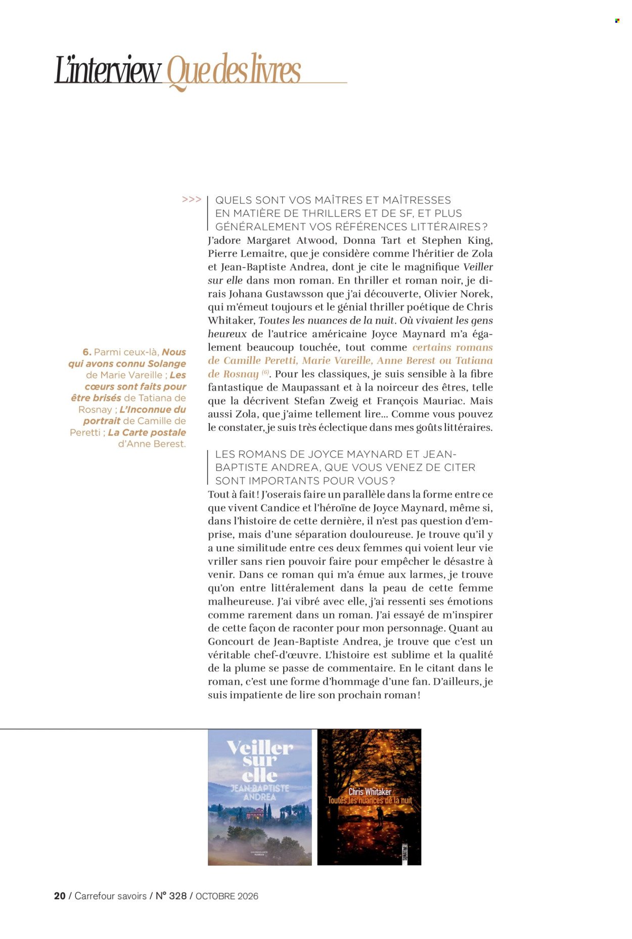 Catalogue CARREFOUR - A CHACUN SA CULTURE